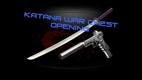 Red Crucible Firestorm Katana Chest Opening YouTube