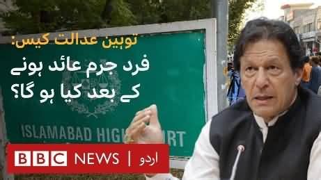 Ihc To Indict Imran Khan In Contempt Case What Will Happen After