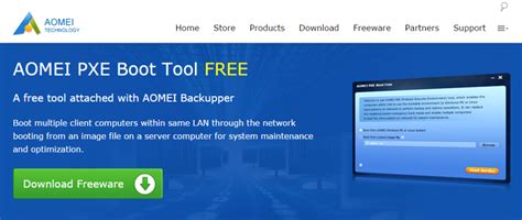 Aomei Pxe Boot Review Easy Tool To Boot Computers From The Network