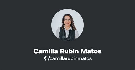 Camilla Rubin Matos Instagram Facebook Linktree