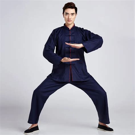 Conjunto De Roupas De Arte Marciais Chinês Roupas Para Taichi Kung Fu Wushu Uniforme