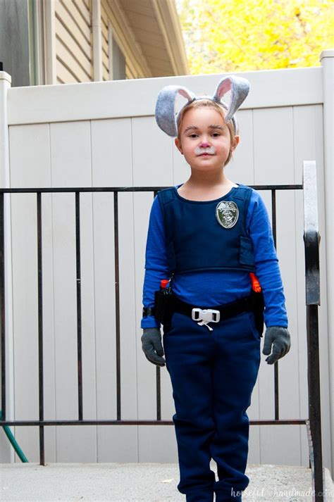 Officer Judy Hopps Halloween Costume Houseful Of Handmade