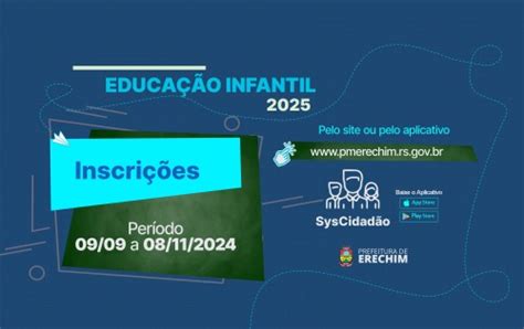 Inscri Es Para Novos Estudantes Da Educa O Infantil Iniciam Em