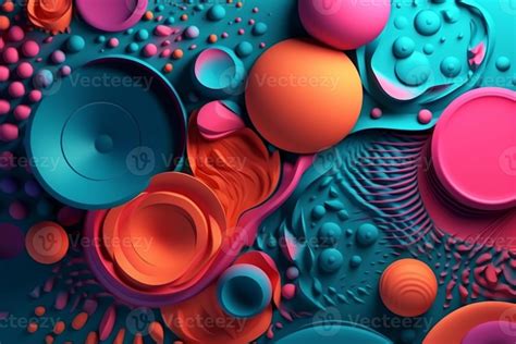 Creative colorful wallpaper background design illustration. 23719033 ...