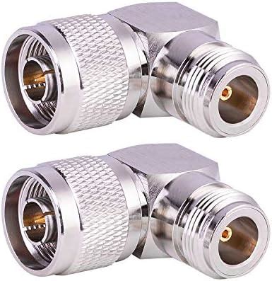 Amazon Right Angle Coax Connector Pack F Type Male To Female Rf