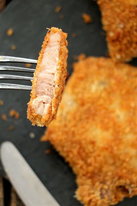 Crispy Fried Breaded Pork Chops Foxy Folksy Recipe Breaded Pork