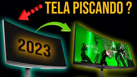 RESOLVIDO TELA MONITOR DO PC NOTEBOOK PISCANDO YouTube