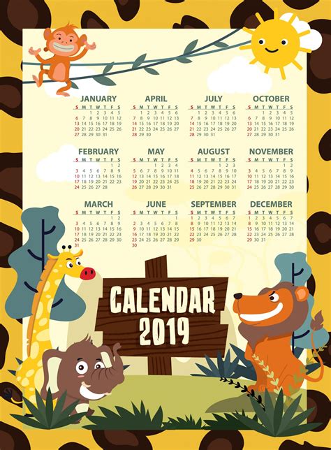 Calendar 2019 Wallpapers Wallpaper Cave