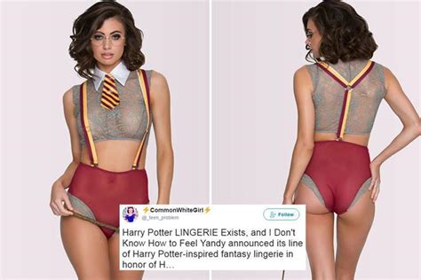 Harry Potter Lingerie Sets Have Launched And Theyve Divided Shoppers So What Do You Think