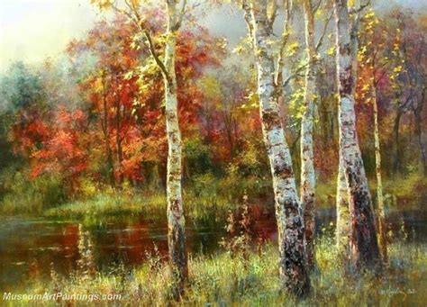 Autumn Landscape Paintings 007