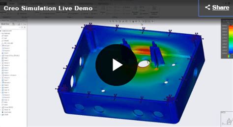 Creo Simulation Live Echtzeit Feedback Zur Konstruktion