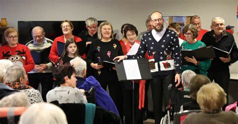 Audun le Tiche La chorale des Frontières donne le ton à lEhpad