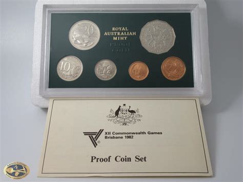 Proof Coin Set Commonwealth Games Brisbane Adelaide Exchange