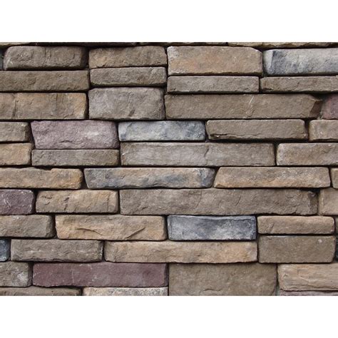 Ply Gem Stone Ledgestone 10 Sq Ft Chardonnay Faux Stone Veneer At