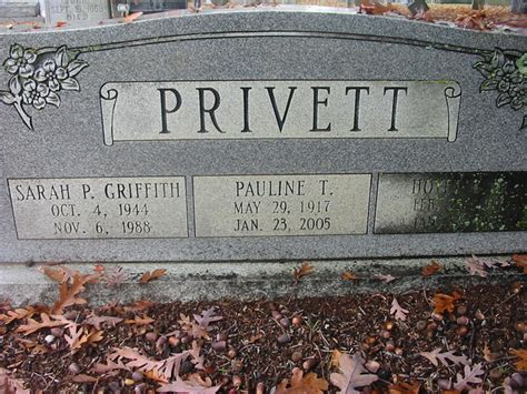 Sarah Juanita Privett Griffith Homenaje De Find A Grave