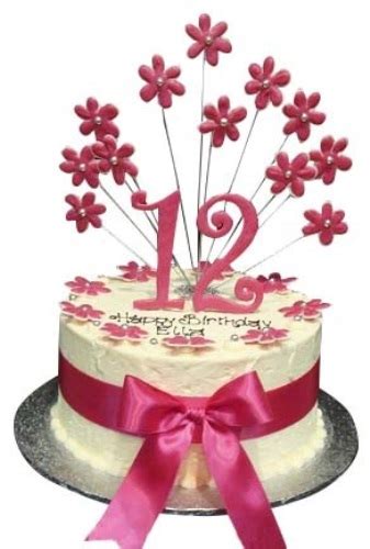 12th Birthday Cake For Girls