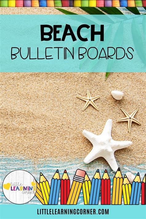 35 Ocean and Beach Bulletin Board Ideas - Little Learning Corner