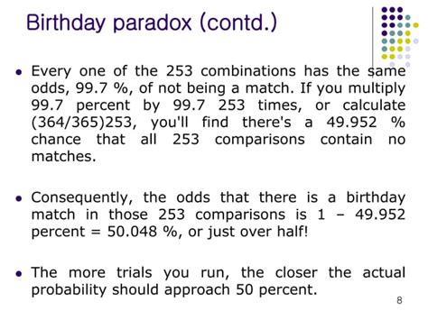 Birthday paradox