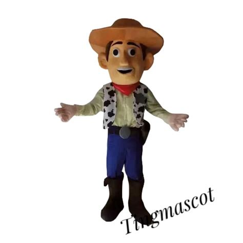 Affordable Cowboy Woody Mascot Costume