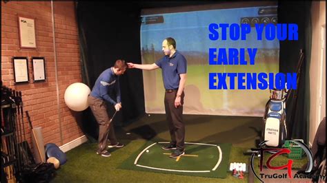 Golf Drills To Stop Early Extension Youtube