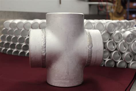 Aluminum Pipe Fittings Straight Cross Dimensions Aluminum Pipe Fittings