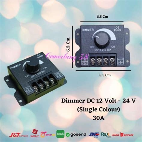 Jual Led Single Colour Dimmer Dc V V Volt A Ampere