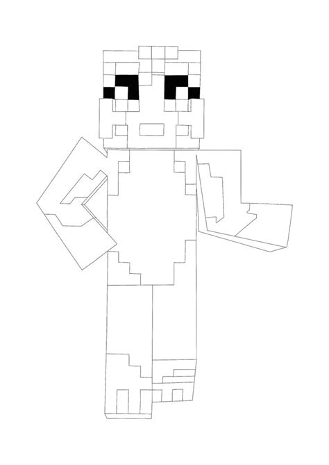 Stampylonghead Coloring Pages