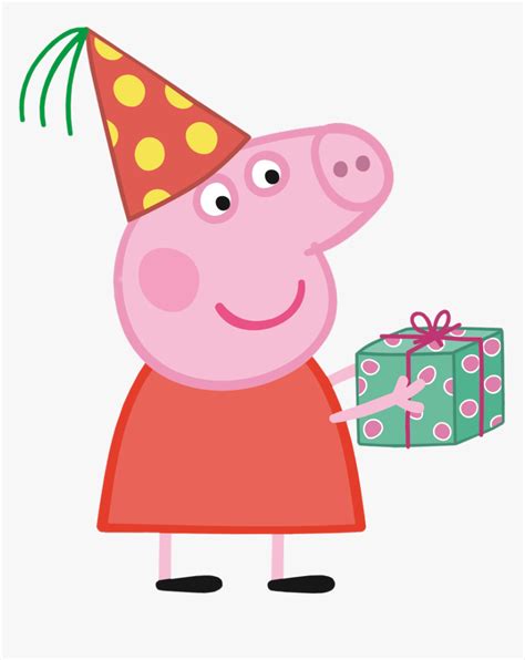 Party Hat Peppa Pig Birthday Png Transparent Png Transparent Png