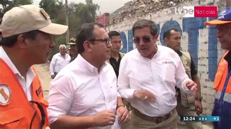 TVPerú Noticias on Twitter EN VIVO Chosica premier Alberto Otárola