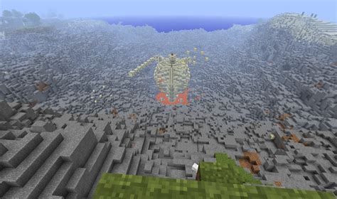 Angry Lava Vomiting Skeleton In A Hell Hole Minecraft Map