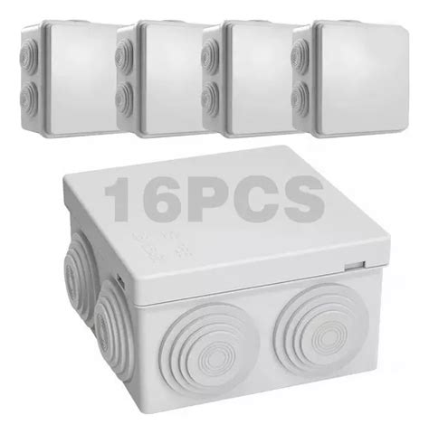 Pack 16p Caja Estancas Ip65 Para Conexiones En Exterior Cctv Envío gratis