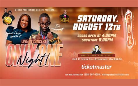 Tye Tribbett & Tasha Page Lockhart | Stockton Live