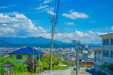 The Cityscape of Akita City Stock Photo - Image of nature, cityscape ...