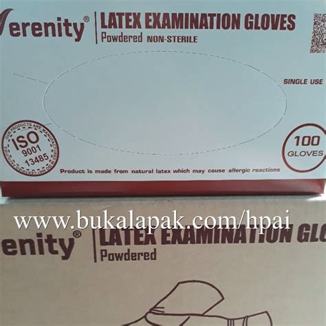 Jual Handscoon Sarung Tangan Karet Examination Gloves Isi Di Lapak