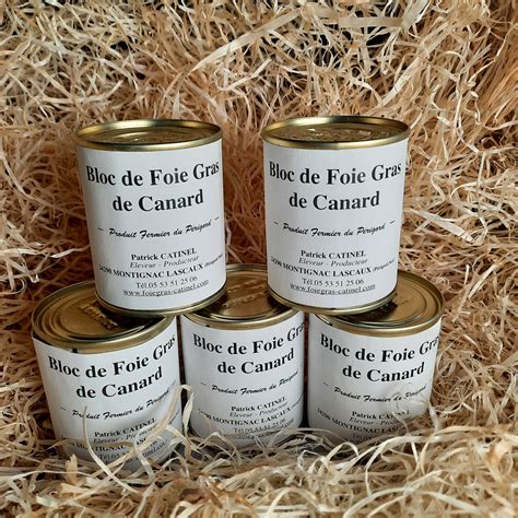 Lot De Blocs Foie Gras De Canard G Foie Gras Catinel Du Bois