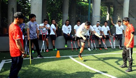 Latihan Timnas Amputasi Indonesia