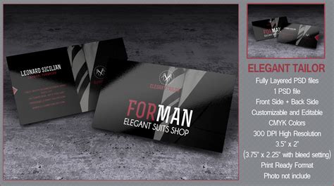 Elegant - Tailor Business Card - Logos & Graphics