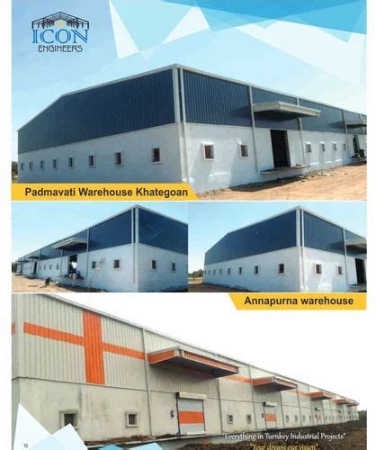 Prefab Steel Warehouse Shed At Rs Square Feet In Indore Id