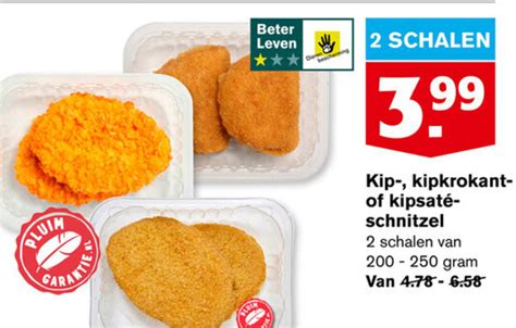 Kip Krokant Of Kipsate Schnitzel 200 250 Gram Aanbieding Bij Hoogvliet