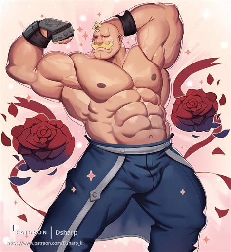 Alex Louis Armstrong Fullmetal Alchemist Drawn By Dsharp Danbooru