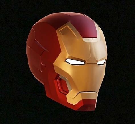 Ironman Mk 42 43 Helmet 3d Printable Model With Interior Details 3d