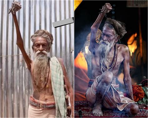 Meet Ama Bharati Man Who Kept His Arm Raised For Years To Promote