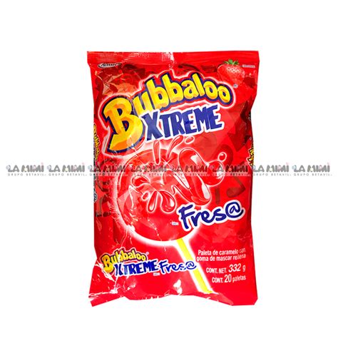 Bubbaloo Xtreme Fresa C20pz La Mimi