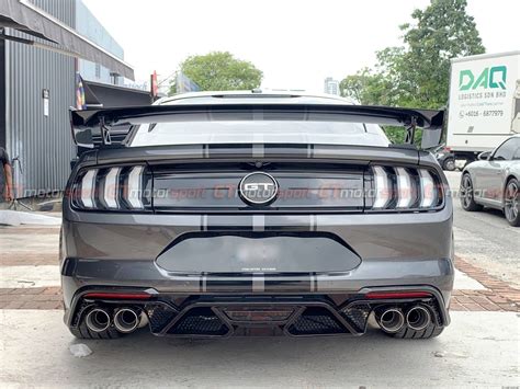 CT Motorsport Bandar Sunway l Ford Mustang l Mustang Ecoboost 2.3 / GT 5.0 l GT Wing Style Rear ...