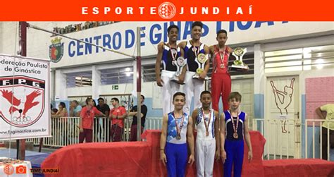 Jundiaí conquista bronze no Paulista de ginástica artística Esporte