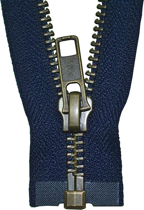 Ykk Rei Verschluss Wege Teilbar Marineblau Cm Metall Metallz Hne