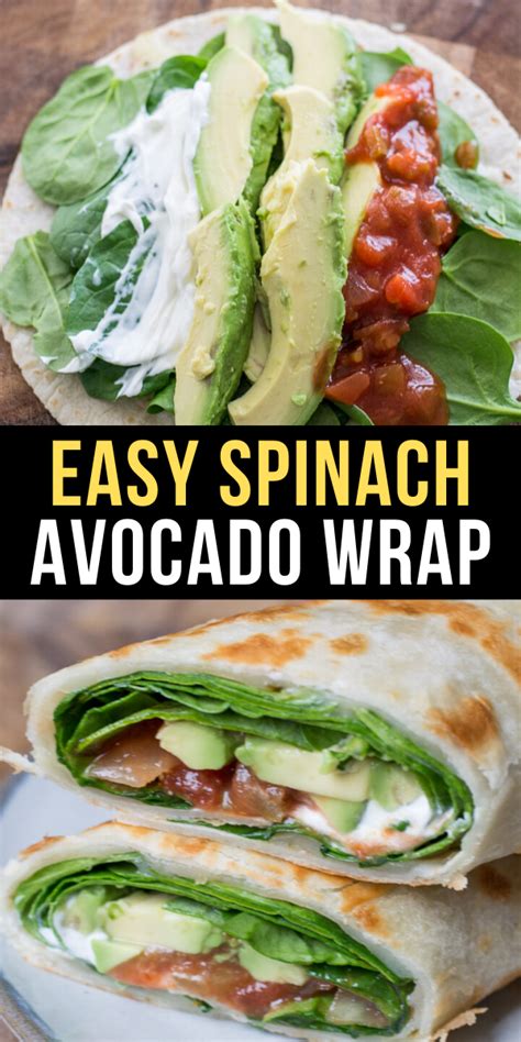 Spinach Wrap Recipe Ideas Torrie Ogden