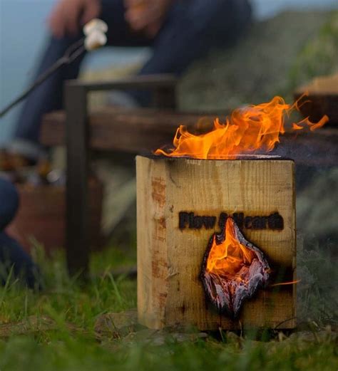 Self Contained Portable Bonfire For A Quick And Easy Fire