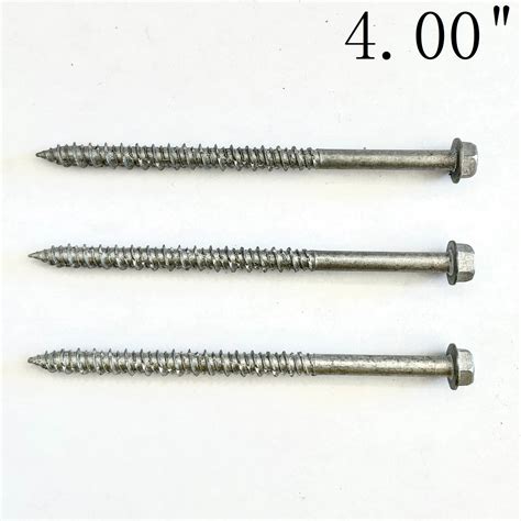 Hex Head Concrete Screws 50 Pack Windstorm Products