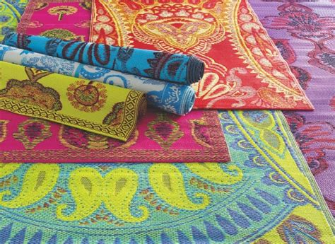 Lets Stay Colorful Outdoor Plastic Mats Recycled Plastic Rugs